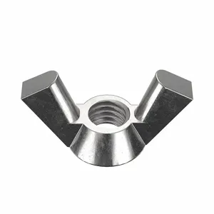 FABORY U51810.037.0001 Wing Nut, Type A-Cold Forged Finish, 18-8 Ss, Right Hand, 5Pk | CD2KWH 41VA57