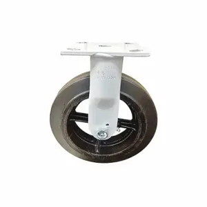 FAIRBANKS N32-8-RT Casters, Rubber/Mold-On, Rigid, 8 Inch Size | CP4WLA 51UP32