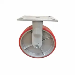 FAIRBANKS W36-6-PO Mold-On Caster, Rigid, Polyurethane, 6 Inch Size | CP4WKN 51UR02