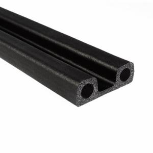 FAIRCHILD RS1037-50 Foam Rubber Seal With Adhesive Back, 1 1/2 Inch Overall Width, 1/2 Inch Overall Height | CP4WPC 61UJ88
