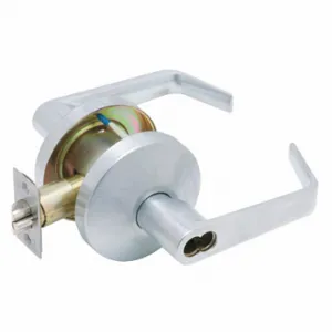 FALCON LOCK B511BD D 626 Door Lever Lockset, Grade 2, Dane, Satin Chrome, Lever, Cylindrical, Entrance | CP4WRP 45EH45