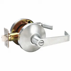 FALCON LOCK B511PD D 626 Door Lever Lockset, Grade 2, Dane, Satin Chrome, Lever, Cylindrical | CP4WRL 45EH49