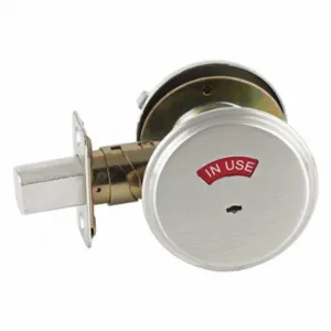 FALCON LOCK D271 626 Indicator Lock, 2, Satin Chrome, Different | CP4WYV 45EH48