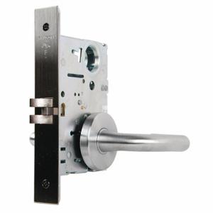 FALCON LOCK MA101 SG 626 Lock Mortise Lockset, Grade 1, Ma Sutro Gala, Satin Chrome, Not Keyed | CP4WUU 46TM11