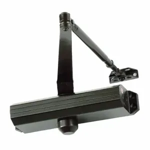 FALCON LOCK SC61A RWPA DKB Security Door Closer, Non Hold Open, Non-Handed, 9 1/16 Inch Housing Length | CP4WRF 22RC43