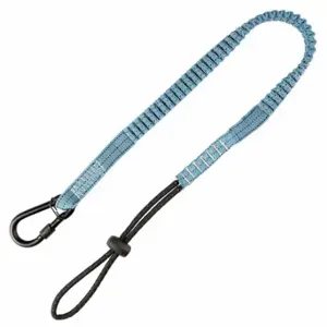 FALLTECH 5029B Tool Lanyard, Black/Blue, Carabiner, Nylon/Steel, Hand Tools/Power Tools | CP4XLP 60XG59