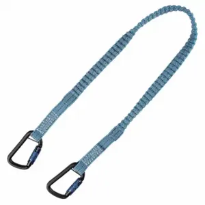 FALLTECH 5031A Tool Lanyard, Black/Blue, Carabiner, Aluminum, Hand Tools/Power Tools | CP4XLH 60XG64