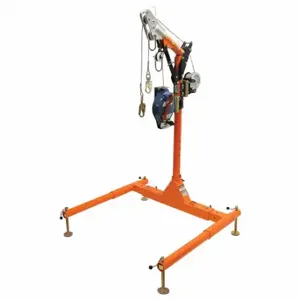 FALLTECH 6050428WR Davit System Kit, Floor/Manhole/Tank Mnt, 3 1/8 Ft Min Base Width, 5 3/8 Ft | CP4XBU 60XH39