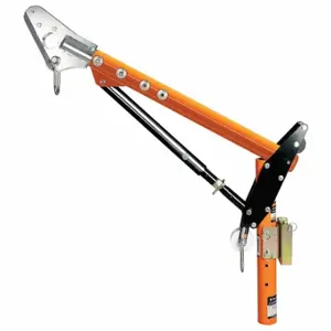 FALLTECH 6500244 Offset Mast, Davit Base/Lower Mast Extension, Orange, Powder Coated, Offset Davit Arm | CP2NRR 60XH57