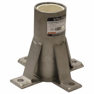 FALLTECH 65060FMS Permanent Sleeve, 3 1/2 Inch x 9 Inch, Floor Mnt, Davit Arm/Support Post, 9 Inch Length | CP4XJY 60XH51