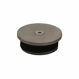 FALLTECH 65080SCS Cap, 3 1/2 Inch x 2 in, 4 Inch Length, Gray, Cap, Base Cover, Stainless Steel | CP4XAD 60XH64