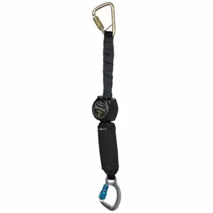 FALLTECH 72906SC6L Self-Retracting Lifeline, Steel Carabiner Anchor, Harness Steel Carabiner, 6 ft Line | CP4XHQ 794D36