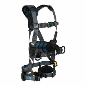 FALLTECH 8123BQCM Fall Protection Vest Harness, Cam, Size M, Belt, Ft One | CP4XER 786EF2