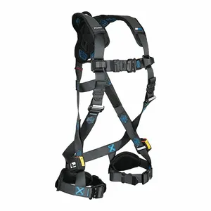 FALLTECH 8124BQCXL Fall Protection Vest Harness, Cam, Size Xl, Padded, Aluminum | CP4XEY 786EF9