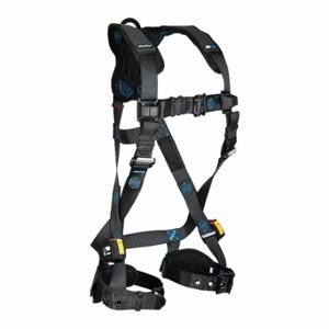FALLTECH 8128BL Fall Protection Harness, Quick-Connect/Tongue, Cam | CP4XFG 786EG8