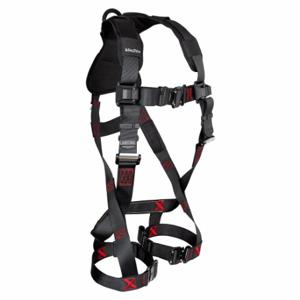 FALLTECH 8141BSM Fall Protection Vest Harness, Quick-Connect/Quick-Connect, Cam, Size S/M | CR3AME 794A29