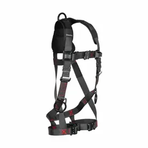 FALLTECH 8142QCLXL Fall Protection Positioning Vest Harness, Quick-Connect/Quick-Connect | CP4XFX 794A36