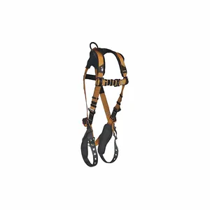 FALLTECH G7080BRXL Full Body Harness, Positioning, Quick-Connect/Quick-Connect, Cam, Xl, Brown | CP4XEC 55MK77