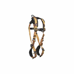 FALLTECH G7082BFDXL Full Body Harness, Positioning, Quick-Connect/Quick-Connect, Cam, Xl, Brown | CP4XDZ 55MK85