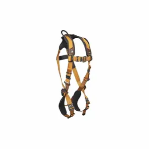 FALLTECH G7082BM Full Body Harness, Positioning, Quick-Connect/Quick-Connect, Cam, M, Padded | CP4XDB 55MK79