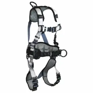 FALLTECH G7089BQS Full Body Harness, Positioning, Vest Harness, Quick-Connect/Quick-Connect, Cam, S, Belt | CP4XDJ 49CD63