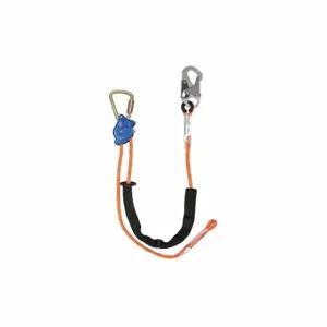 FALLTECH G8165B10 Positioning Lanyard, 10 ft Length, 310 Lb Capacity, Adj Length | CP4XGR 49CD39