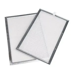 FANTECH 422580 Filter Kit, MERV3, Washable Aluminum Mesh, 11 x 7.75 Inch Size, Pack Of 2 | CL3ZDA