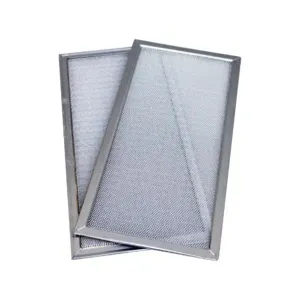 FANTECH 426461 Filter Kit, MERV3, Washable Aluminum Mesh, 12.5 x 6 Inch Size, Pack Of 2 | CL3ZDE