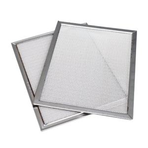 FANTECH 428519 Filter Kit, MERV3, Washable Aluminum Mesh, 9.75 x 8 Inch Size, Pack Of 2 | CL3ZDF