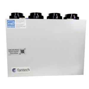 FANTECH 463265 Wärmerückgewinnungsventilator, oberer Kanalanschluss, 70 cfm | CL3ZQA