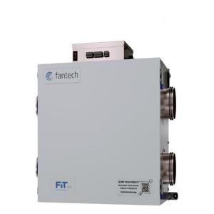 FANTECH 463400 Ventilator mit Energierückgewinnung, Deckenmontage, seitlicher Anschluss, 70 cfm | CL3ZEB