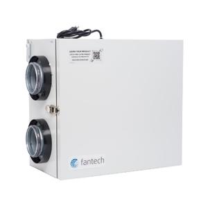 FANTECH 463800 Wärmerückgewinnungsventilator, seitlicher Kanalanschluss, 56 cfm | CL3ZPC