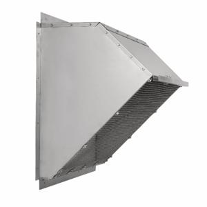 FANTECH 47030 Weatherhood, 42 Inch Fan, Galvanized Steel | CL3ZQW