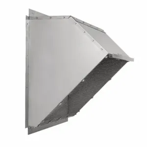 FANTECH 47020 Weatherhood, 30 Inch Fan, Galvanized Steel | CL3ZQU