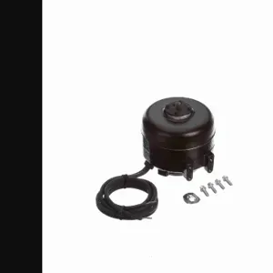 FASCO UB596 Unit Bearing Motor, Cast Iron Frame, Rear/Double Foot Mounting, 6W Output, 230V AC | CJ3RLT 48UU09