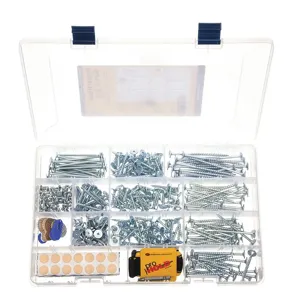 FAST CAP PH-KIT Screw With Powerhead Assortment, 9/16 Inch Size, 158 Pieces | AC9VWF 3KUN5