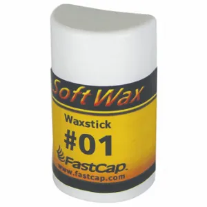 FAST CAP WAX01S Filler, Soft Wax, 1 oz Container Size, Stick, White, Wax Blend Stick | CP4XNT 3WDD4