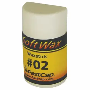 FAST CAP WAX02S Soft Wax Filler System, 1 Oz Container Size, Stick, Ivory | CP4XPM 3WDE5