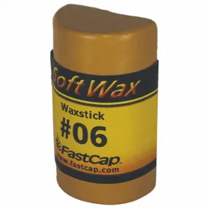 FAST CAP WAX06S Soft Wax Filler System, 1 Oz Container Size, Stick, Brown | CP4XNX 3WDK1