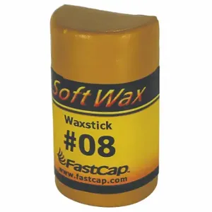 FAST CAP WAX08S Soft Wax Filler System, 1 Oz Container Size, Stick, Camel | CP4XPB 3WDN3