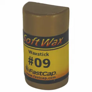 FAST CAP WAX09S Soft Wax Filler System, 1 Oz Container Size, Stick, Mocha | CP4XQB 3WDP4