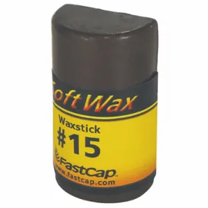 FAST CAP WAX15S Soft Wax Filler System, 1 Oz Container Size, Stick, Coffee | CP4XPE 3WDY1