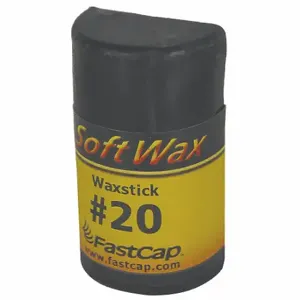 FAST CAP WAX20S Soft Wax Filler System, 1 Oz Container Size, Stick, Black | CP4XNV 3WEE7