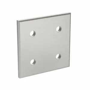 FATH INC 093VA9090 Joining Plate, Square Flat Plate, 86 mm x 86 mm x 6 mm, 10 9/64 mm Slot Width | CP4XVJ 55MT42