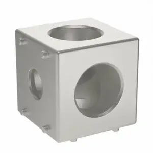 FATH INC 093WW382N08 Squared Corner Connector, 1 1/2 Inch Size X 1 31/64 Inch Size X 1 1/2 In | CP4XTG 55MU14