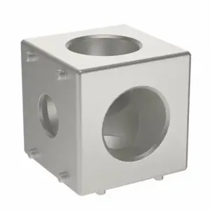 FATH INC 093WW454N10 Squared Corner Connector, 45 mm X 44.9 mm X 45 mm | CP4XTF 55MU18