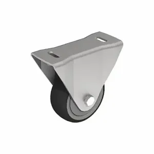 FATH INC 098F100U4045N T-Slot Mount Plate Caster, 15 Series/40 Series/45 Series, Polyurethane, 100 mm Wheel Dia | CP4XRN 55MU54