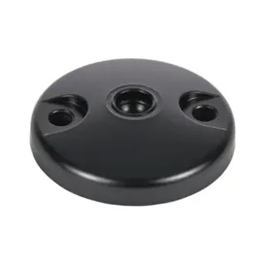 FATH 151073 Swivel Base With Anti-Slip Plate, Black, 80mm, Die-Cast Zinc, Ball Joint Size 15 | CV7VBW