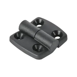 FATH 151076 Left-Hand Detachable Combination Hinge, Black, Fiberglass Reinforced Plastic, Slot Size 6 | CV7QCK