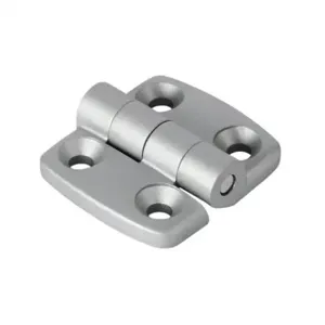 FATH 151082 Non-Detachable Combination Hinge, Silver, Die-Cast Aluminum, Slot Size 6 | CV7QCQ